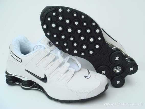 Arrial Nouvelle Nike Shox Nz Blanc Noir